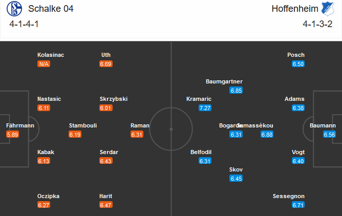 Nhận định bóng đá Schalke vs Hoffenheim, 21h30 ngày 9/1: VĐQG Đức